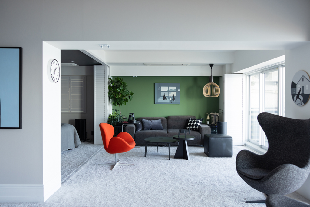 A様邸 / 熱海 / アフター / FARROW&BALL No.34 Calke Green