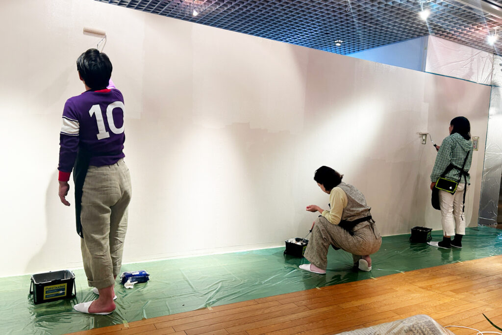 【FARROW&BALL × ザ コンランショップ新宿店】ペイントレッスン。プロの塗装のコツを学べる時間。