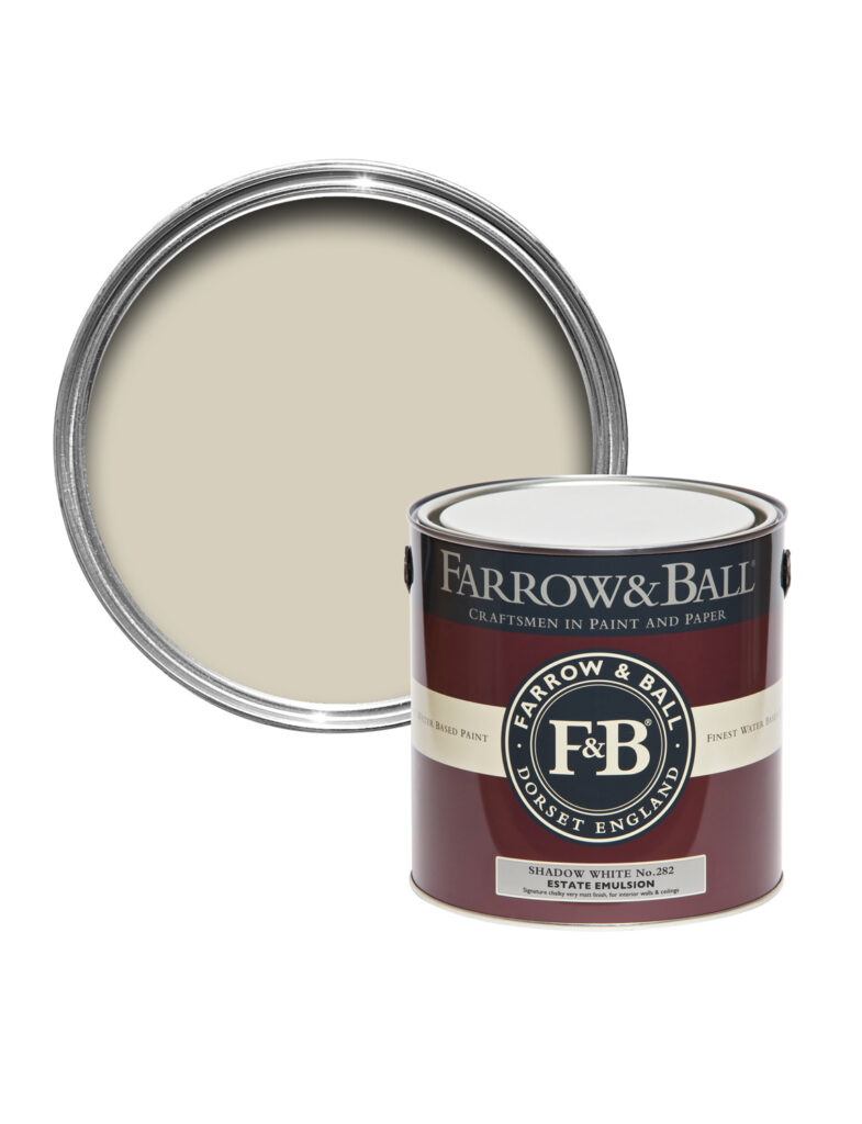FARROW&BALL No.282 Shadow Whiteの缶