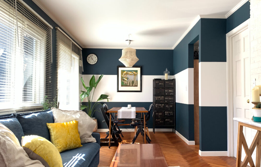 西岡さあや様邸_リビング_FBペイント_FB_30hagueblue_HipCW002w-1