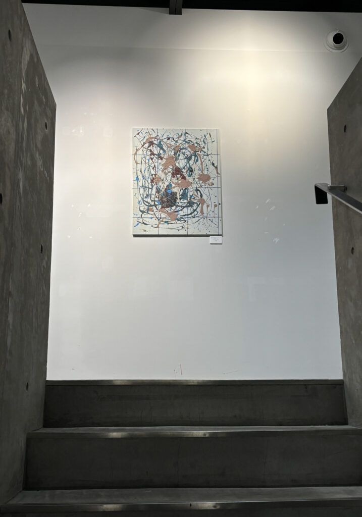 作品の一部には使わなくなったFarrow&Ballの塗料も活用されている